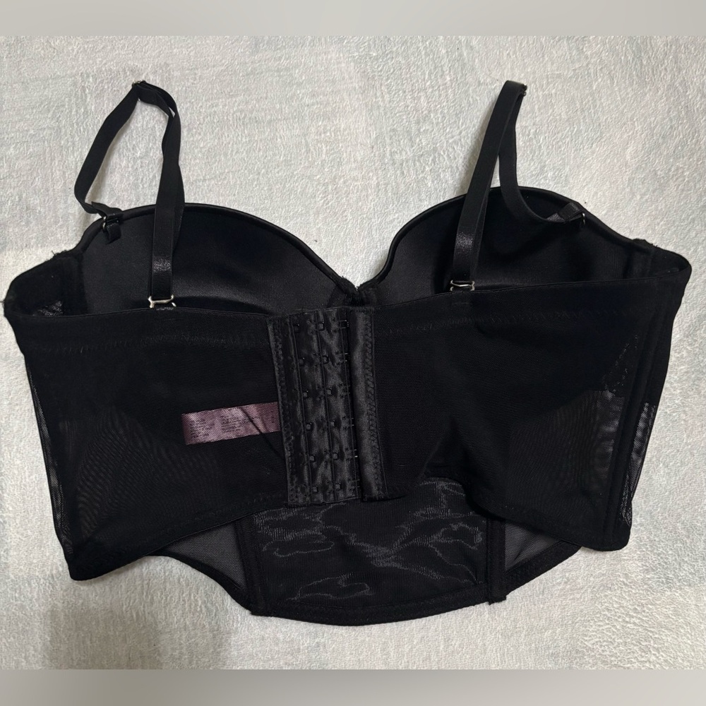 BNWOT Juicy Couture Jewel Logo Bustier Top - Picture 3 of 6